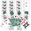 Michigan State Spartans 2-Pack Playing Cards and Dice Set