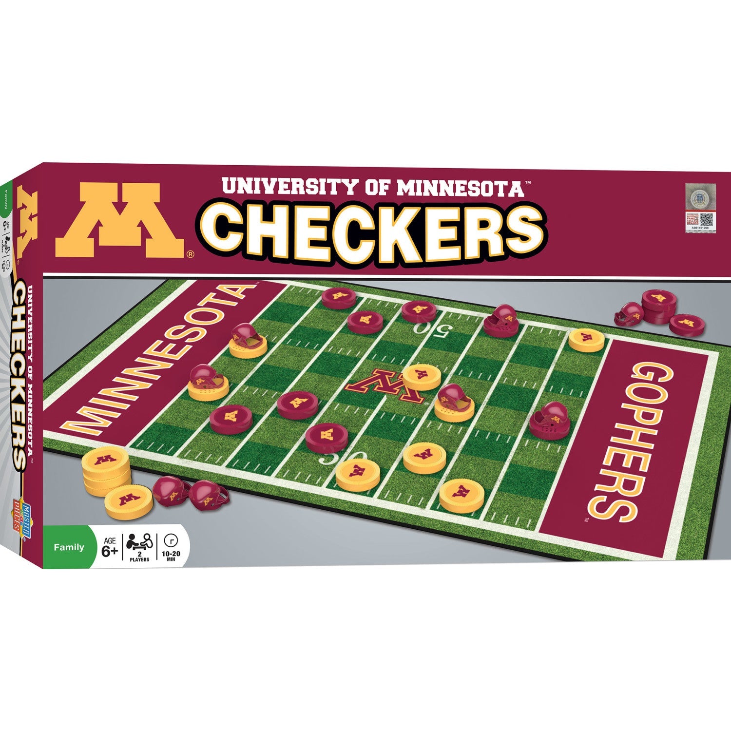 Minnesota Golden Gophers Checkers - 757 Sports Collectibles