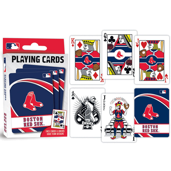 Boston Red Sox Playing Cards - 54 Card Deck - 757 Sports Collectibles