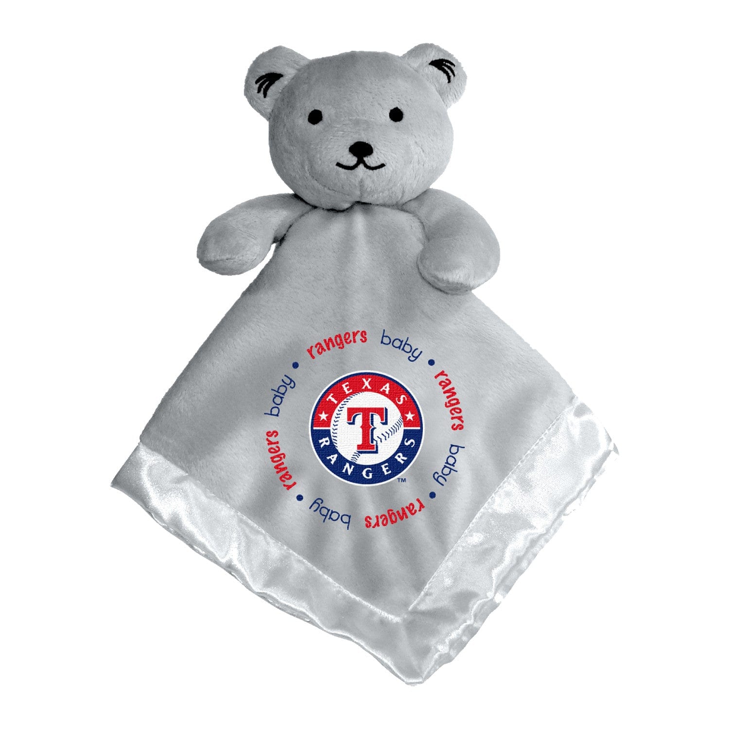 Texas Rangers Security Bear - Gray - Sports Gifts, Sports Memorabilia, Sports Collectibles, Fan Shop