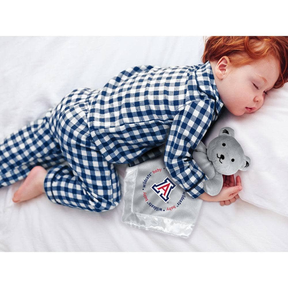 Arizona Wildcats Security Bear - Gray - Sports Gifts, Sports Memorabilia, Sports Collectibles, Fan Shop
