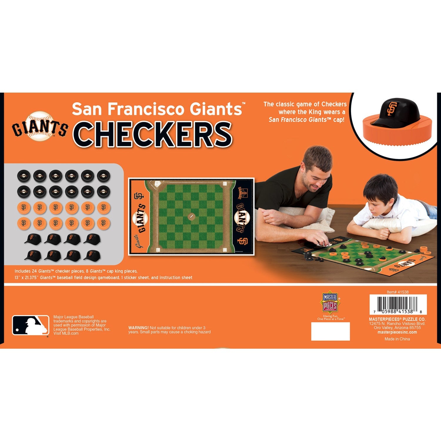 San Francisco Giants Checkers - 757 Sports Collectibles