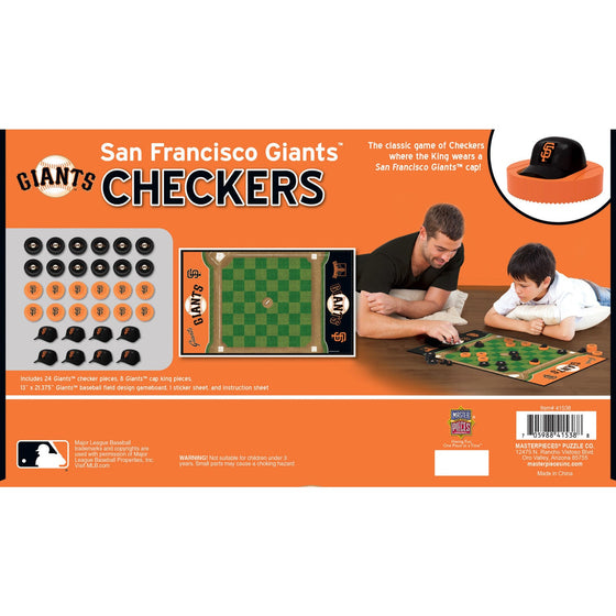 San Francisco Giants Checkers - 757 Sports Collectibles