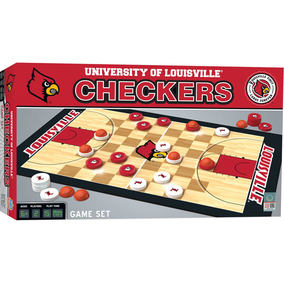 Louisville Cardinals Checkers - 757 Sports Collectibles
