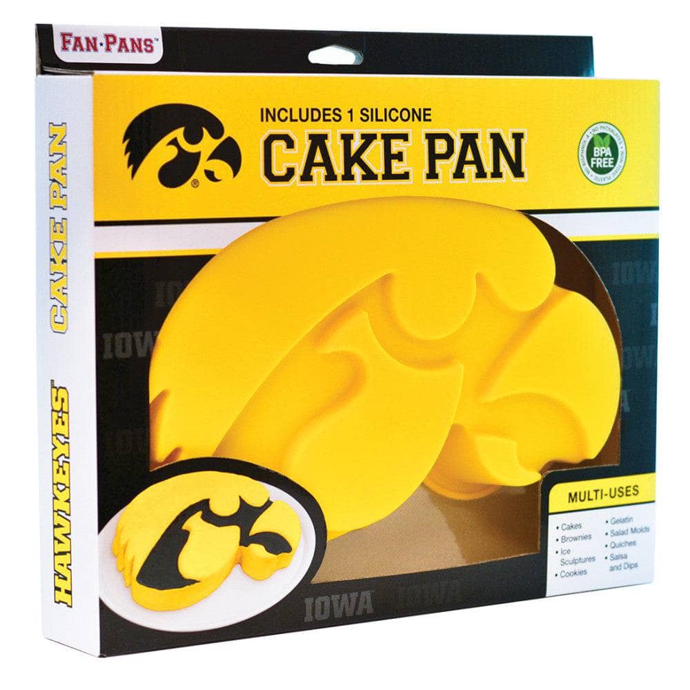 Iowa Hawkeyes Officially Licensed Cake Pan - Sports Gifts, Sports Memorabilia, Sports Collectibles, Fan Shop