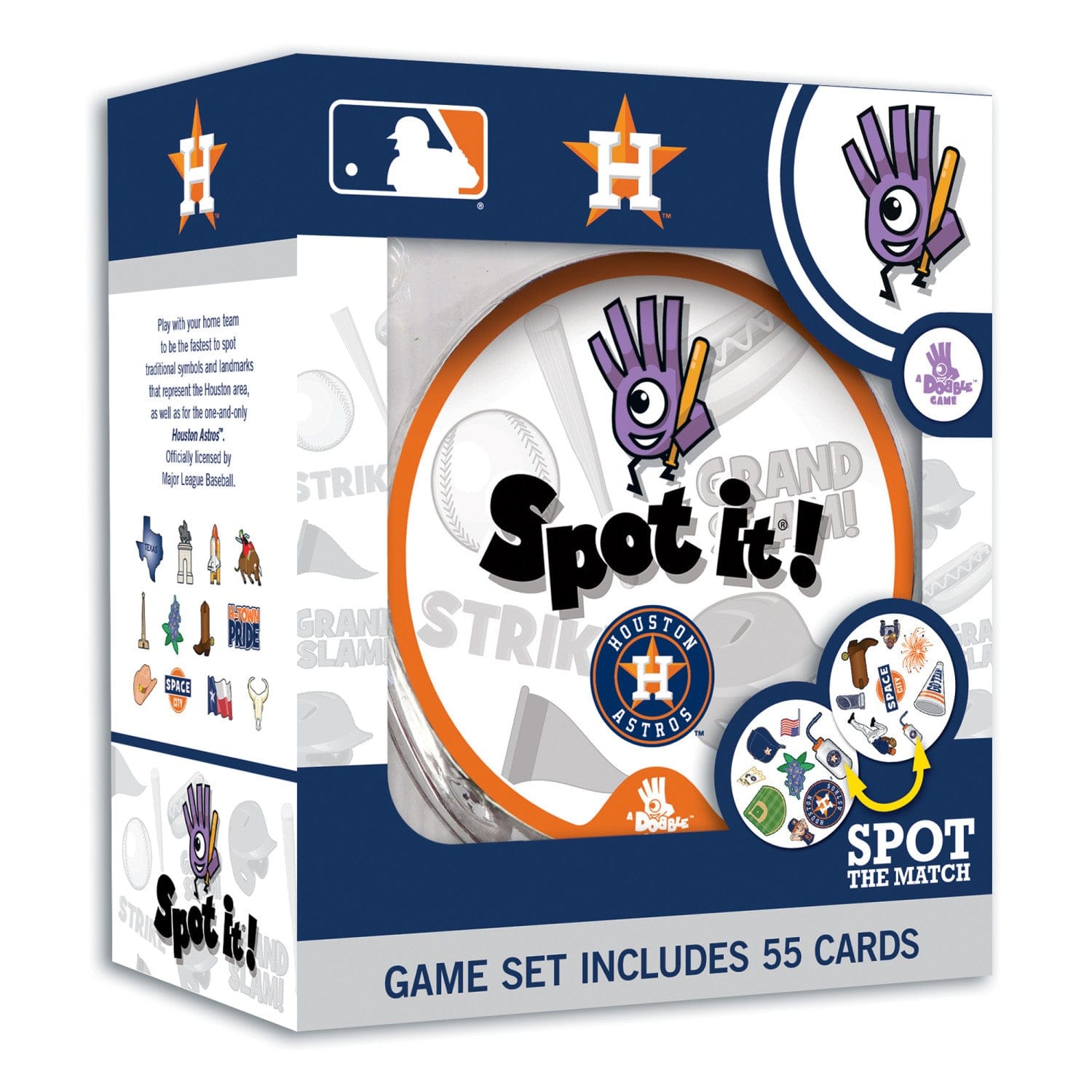 Houston Astros Spot It! Card Game - Sports Gifts, Sports Memorabilia, Sports Collectibles, Fan Shop