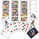 Minnesota Vikings Neon Playing Cards - 54 Card Deck