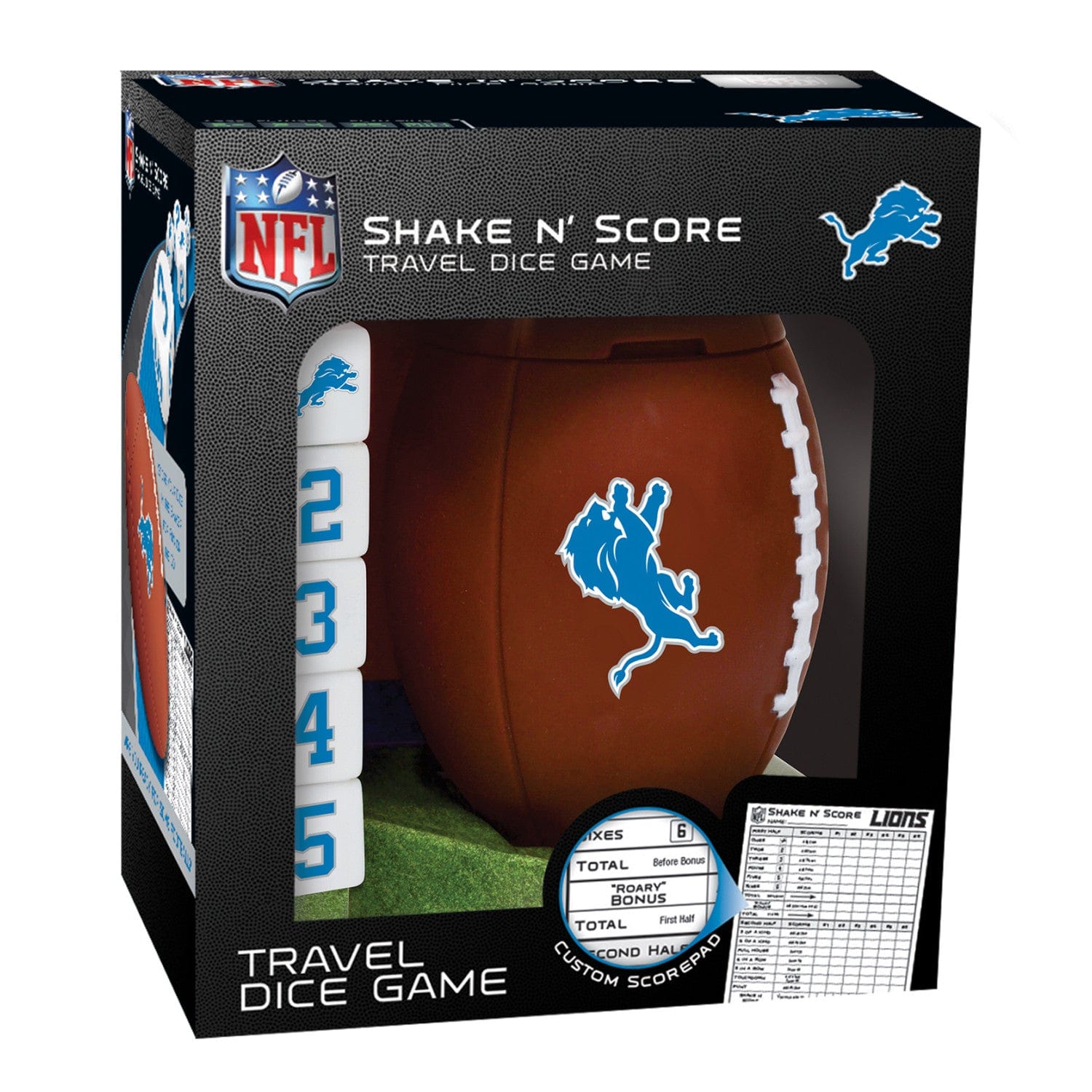 Detroit Lions Shake n' Score Game - Sports Gifts, Sports Memorabilia, Sports Collectibles, Fan Shop