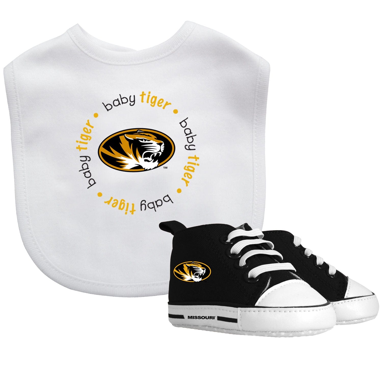 Missouri Tigers 2-Piece Baby Gift Set - Sports Gifts, Sports Memorabilia, Sports Collectibles, Fan Shop