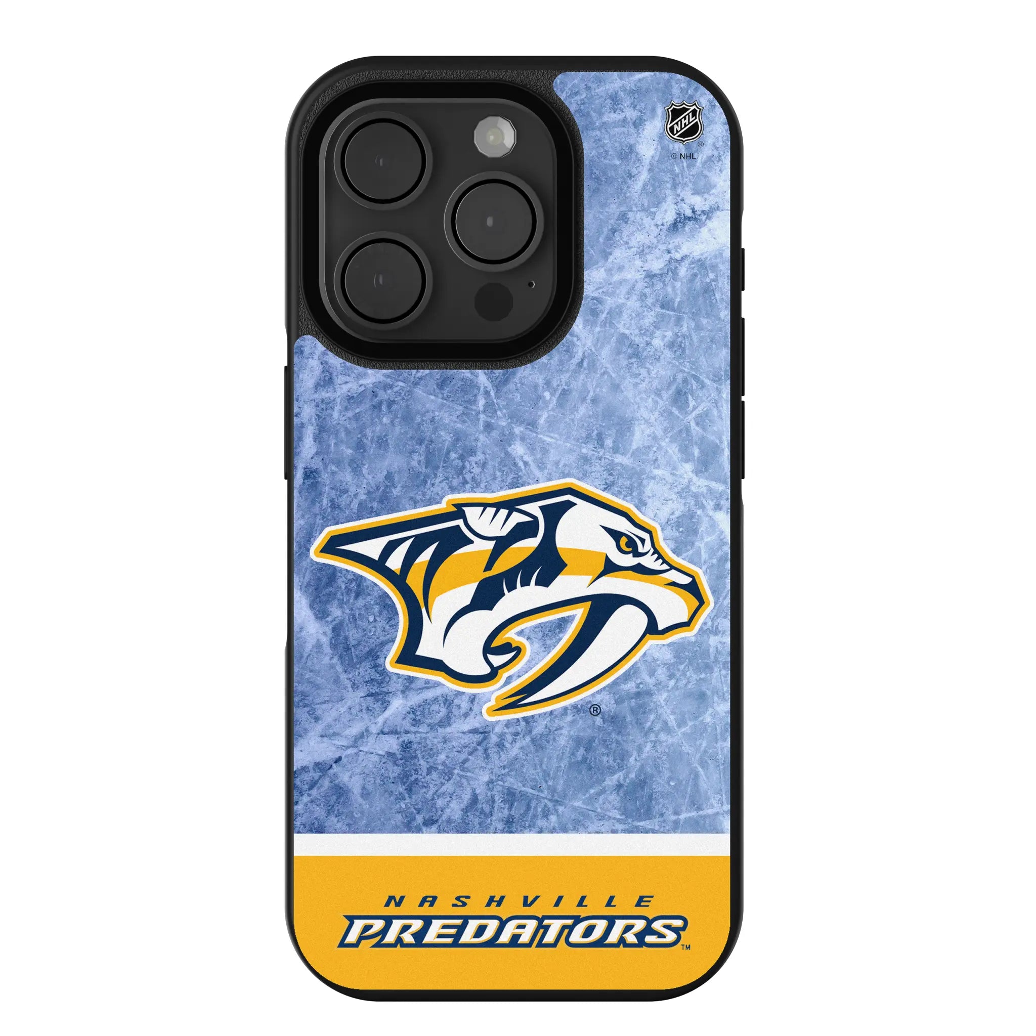 Nashville Predators Ice Wordmark Bump Phone Case