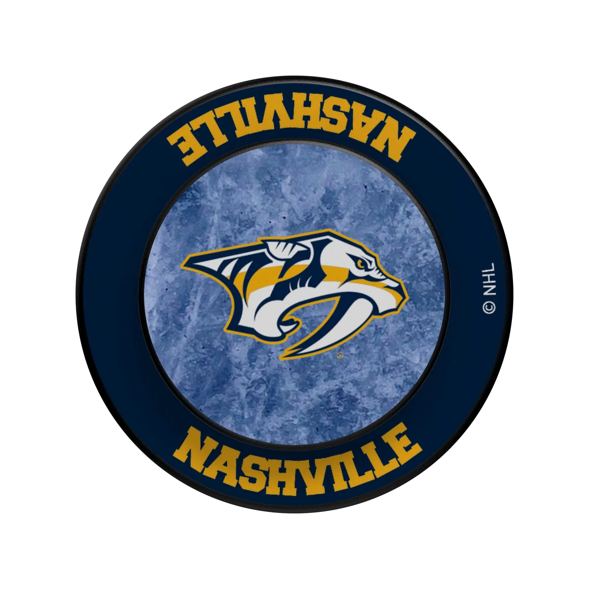 Nashville Predators Ice Wordmark PopSockets Magnetic Phone Grip and Stand