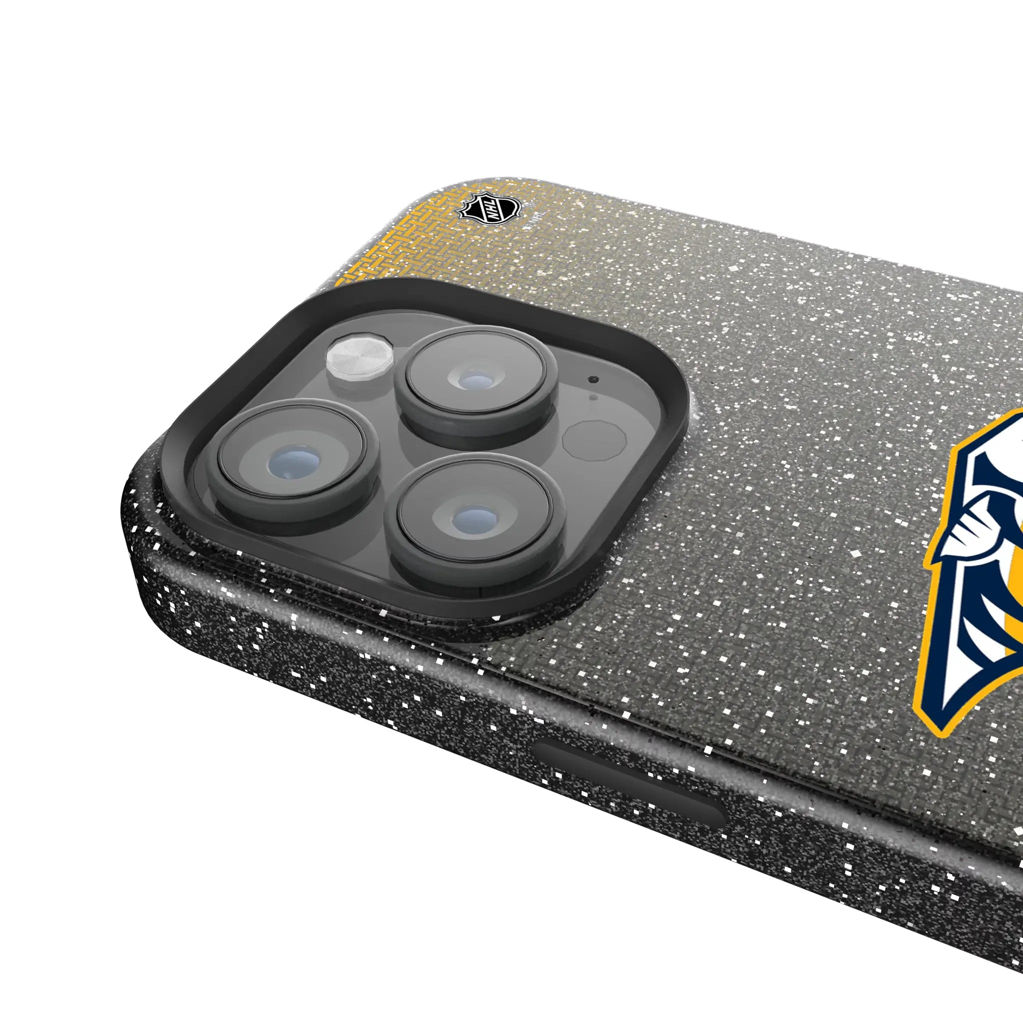 Nashville Predators Linen Bling Phone Case for Apple iPhone