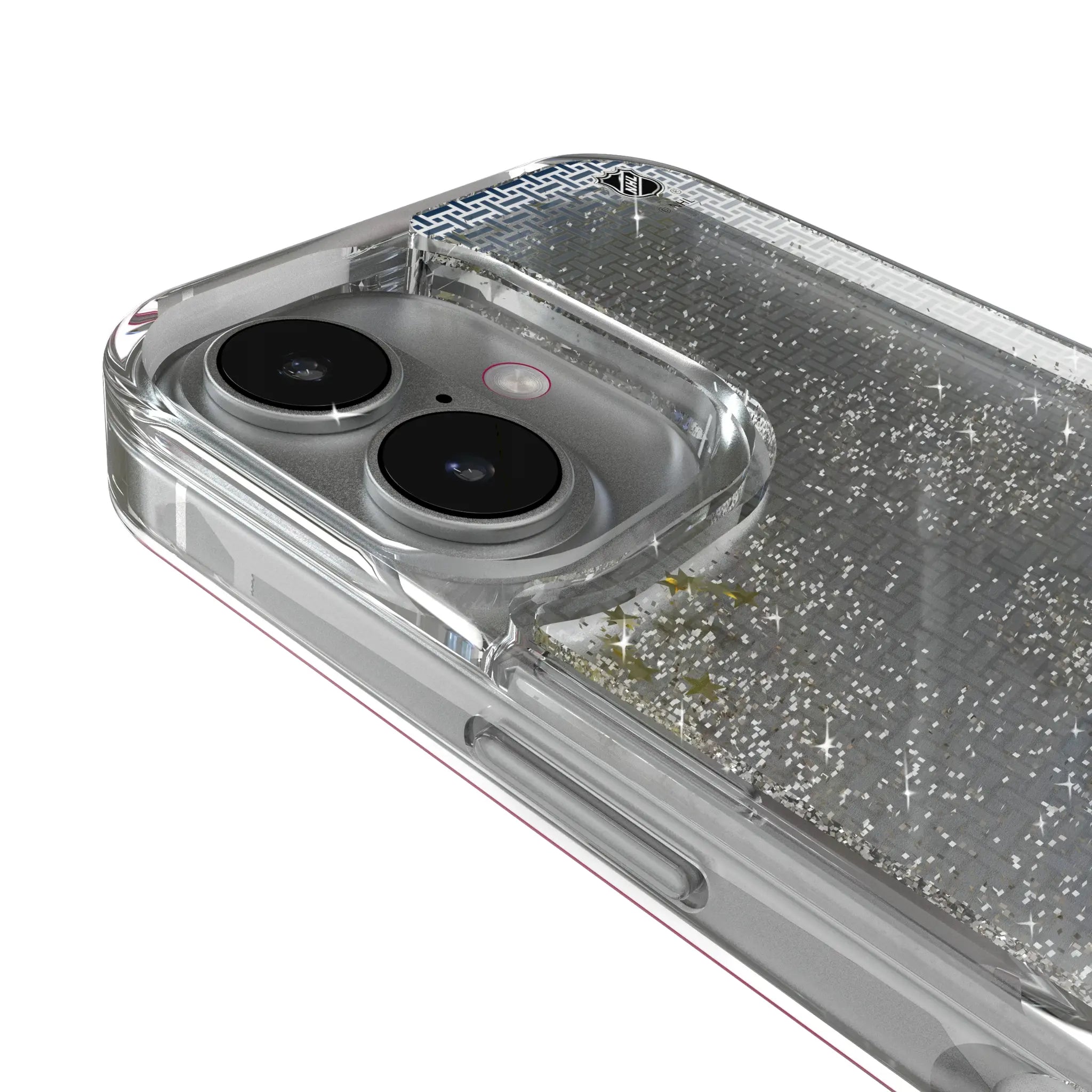 Nashville Predators Linen Glitter Phone Case