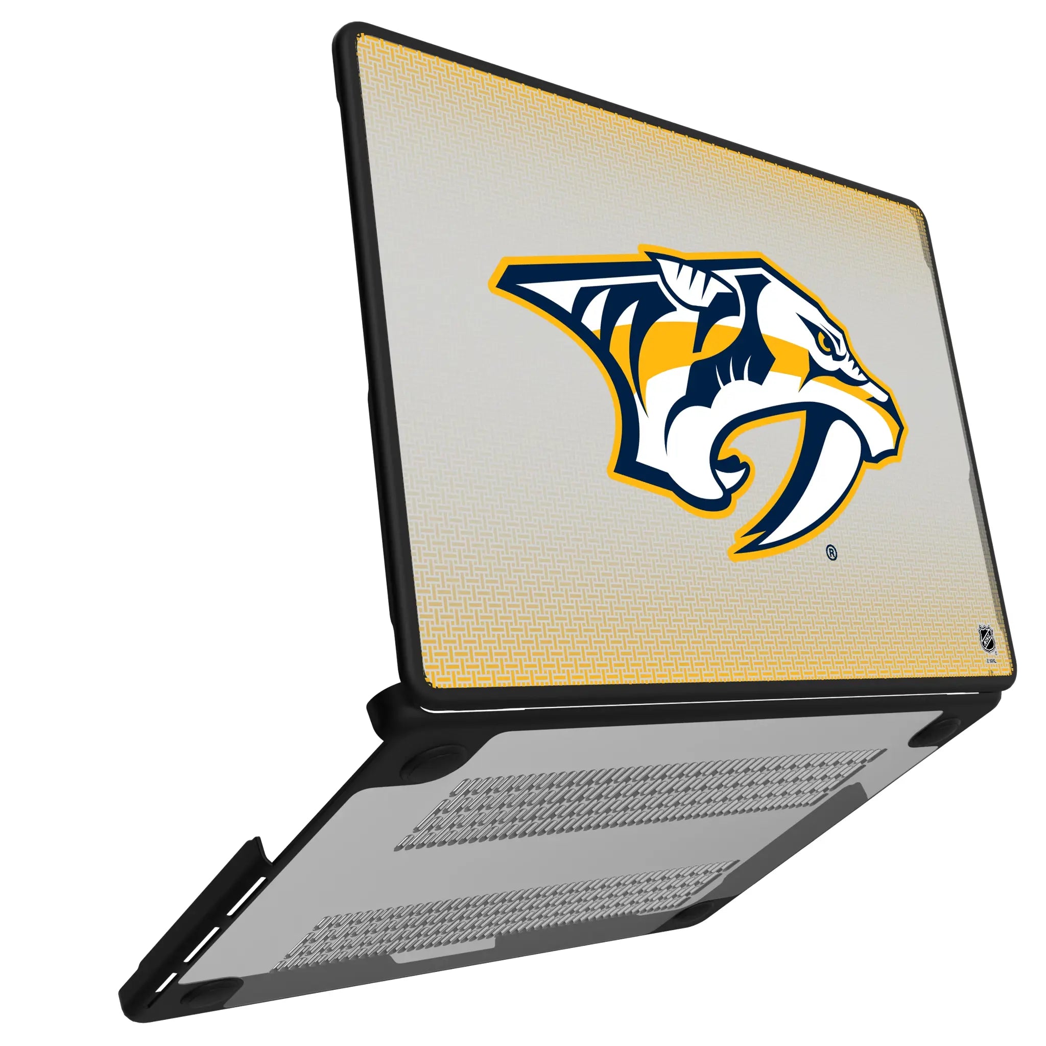 Nashville Predators Linen Laptop Case for Apple MacBook