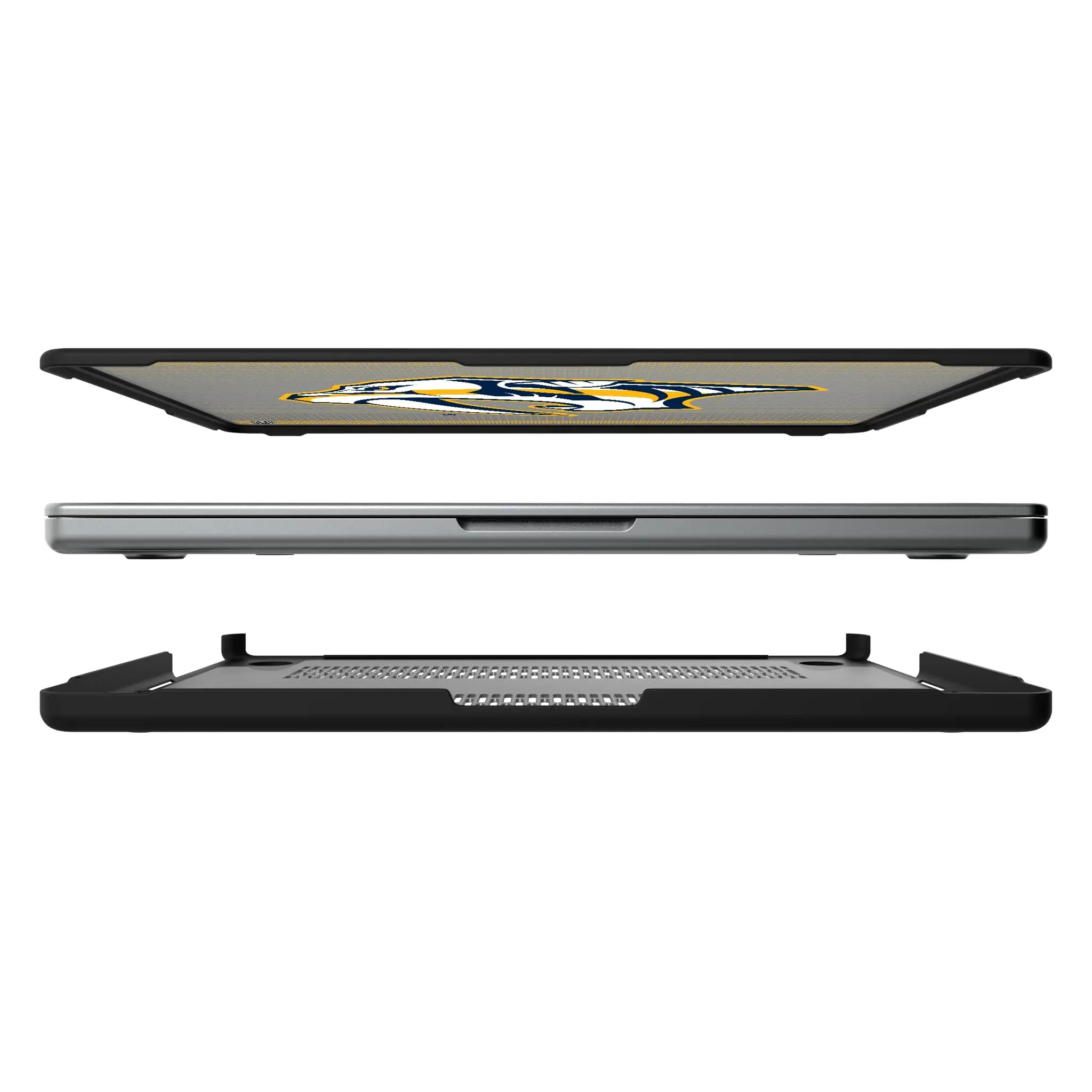Nashville Predators Linen Laptop Case for Apple MacBook
