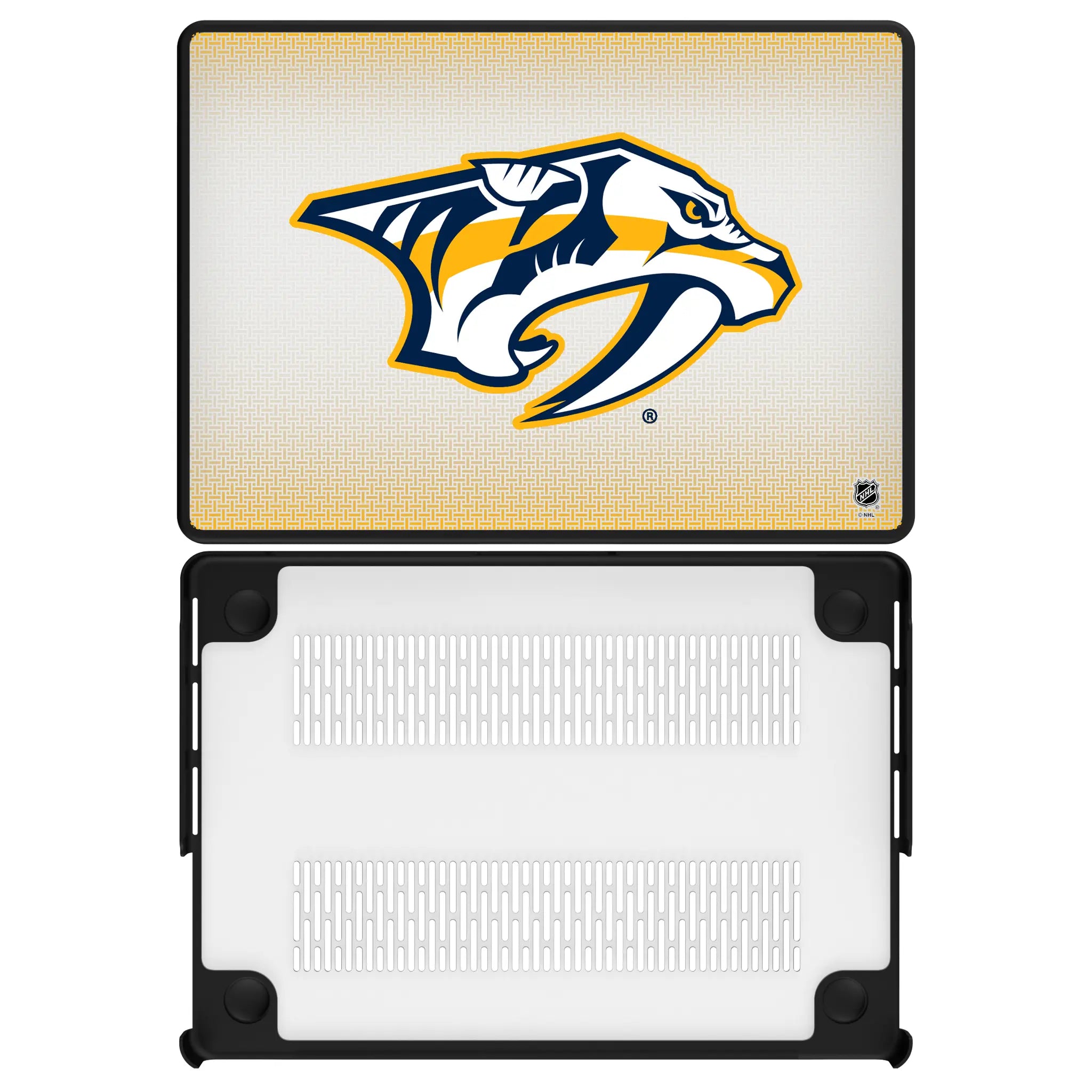 Nashville Predators Linen Laptop Case for Apple MacBook