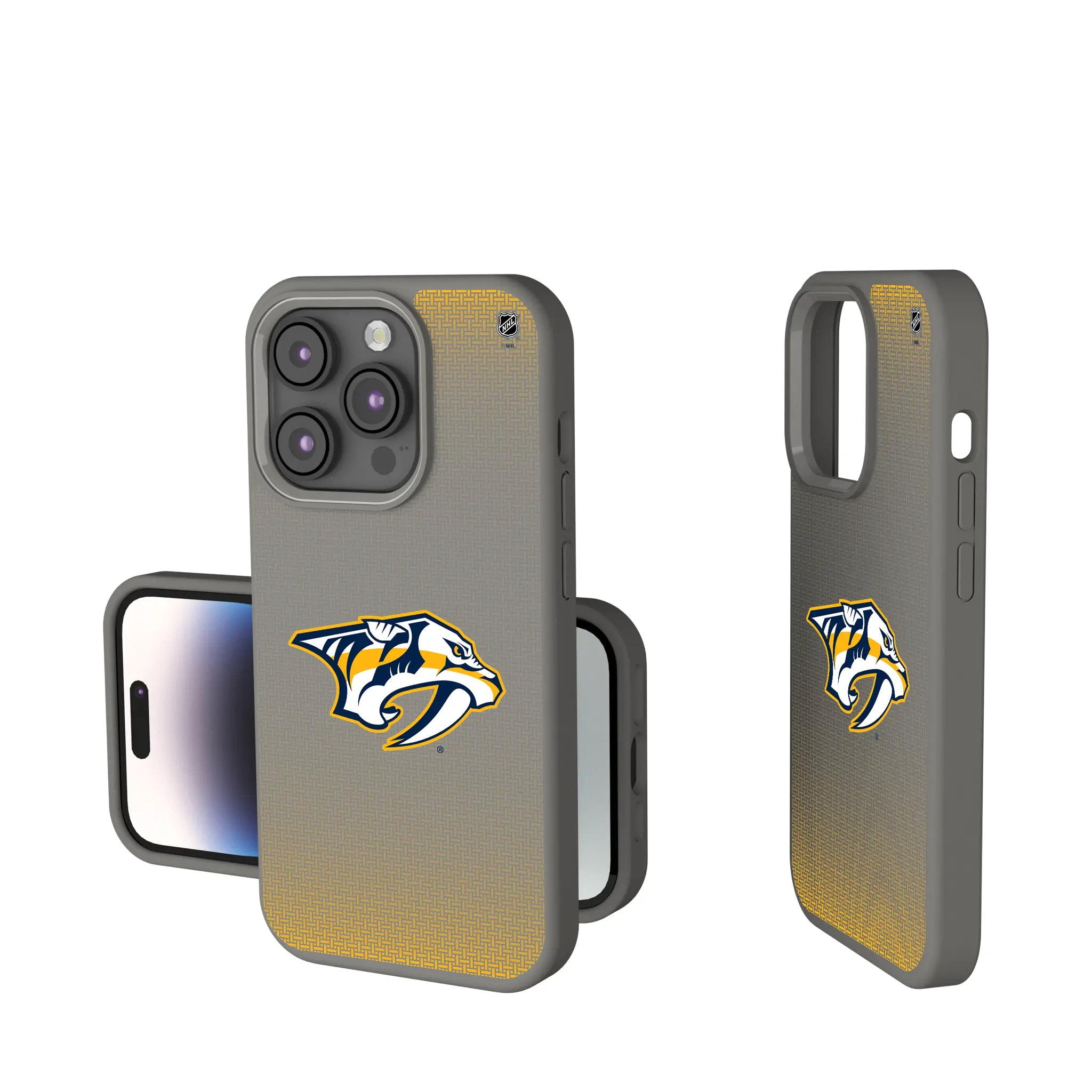 Nashville Predators Linen Soft Touch Phone Case