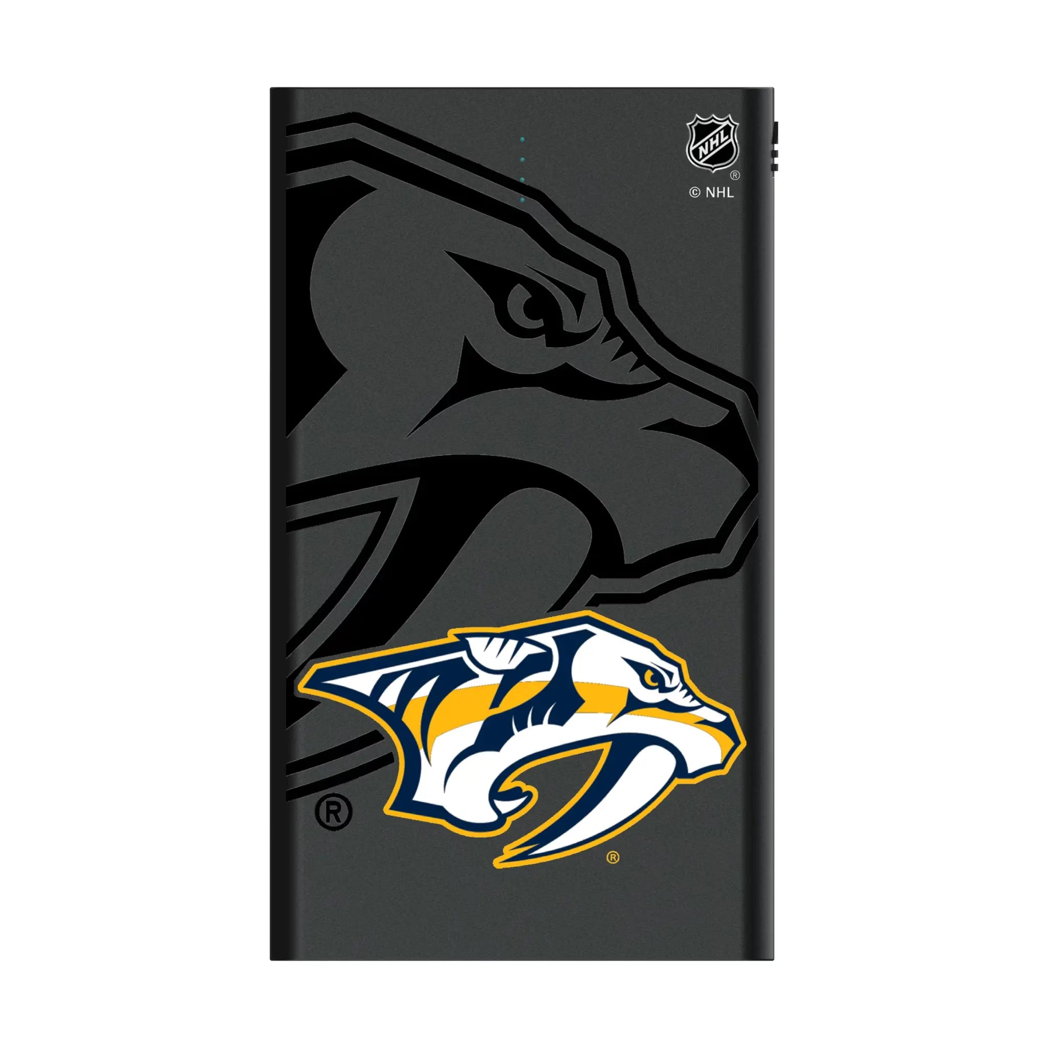 Nashville Predators Monocolor Tilt 5000mAh Flat Powerbank