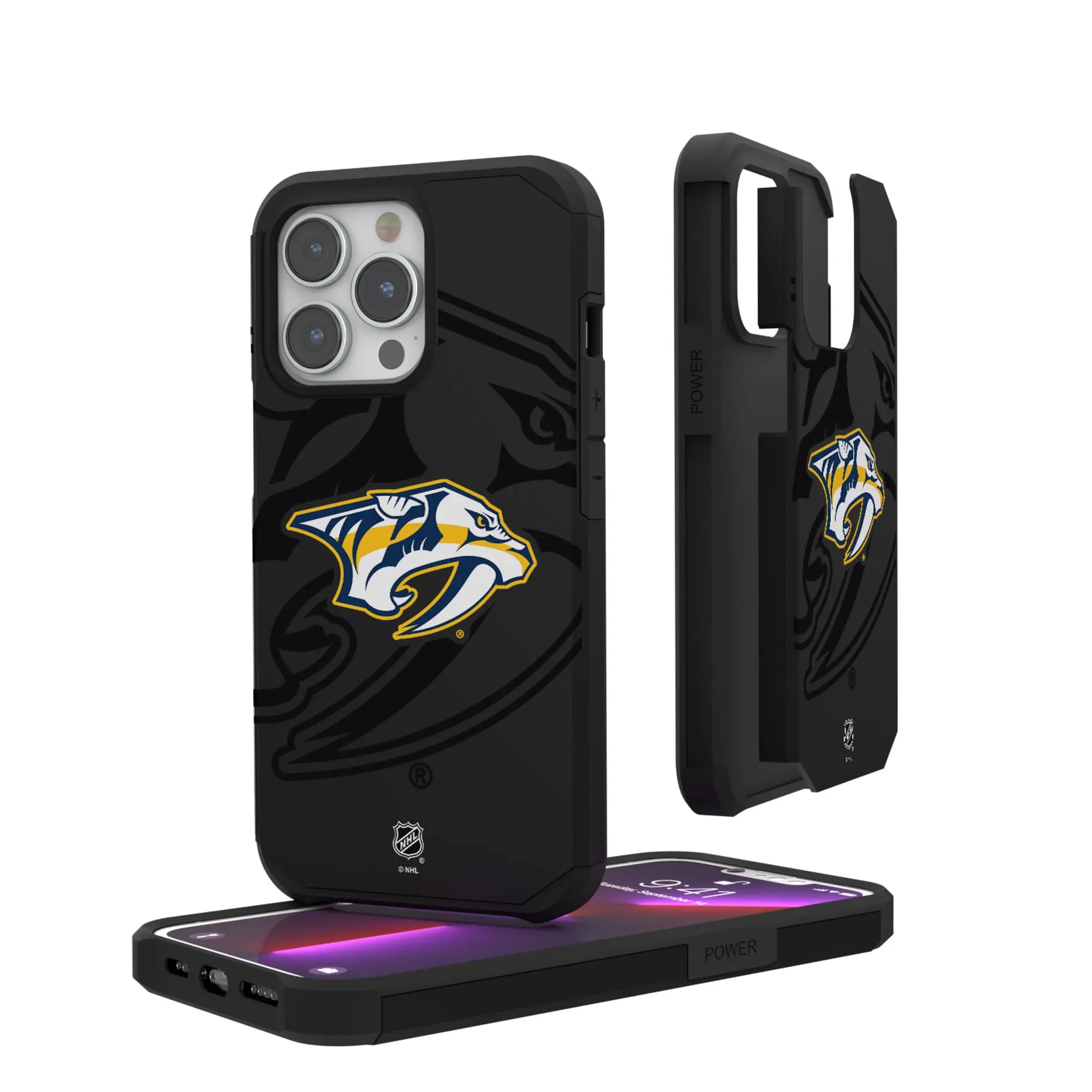 Nashville Predators Monocolor Tilt Rugged Phone Case