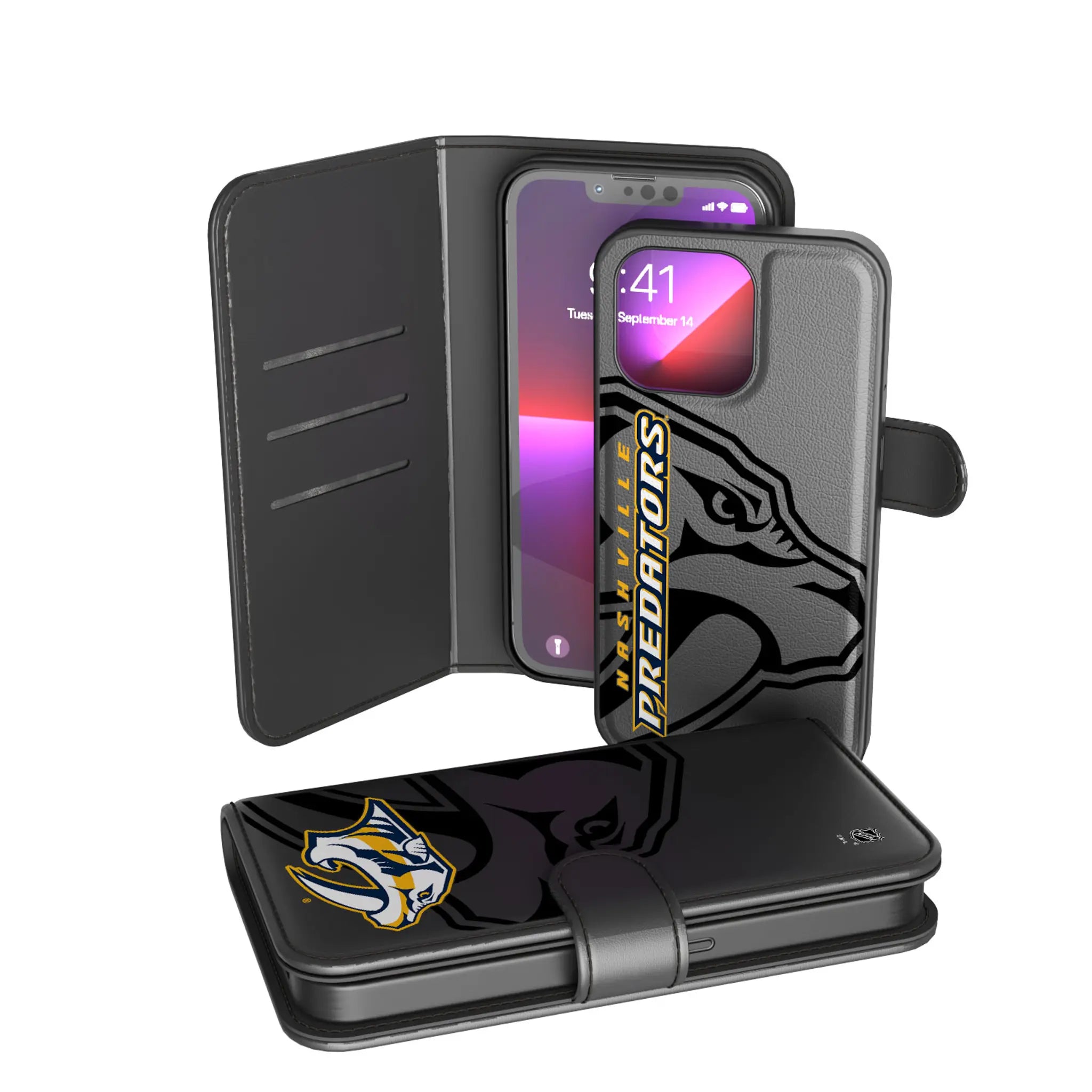 Nashville Predators Tilt Wallet Case