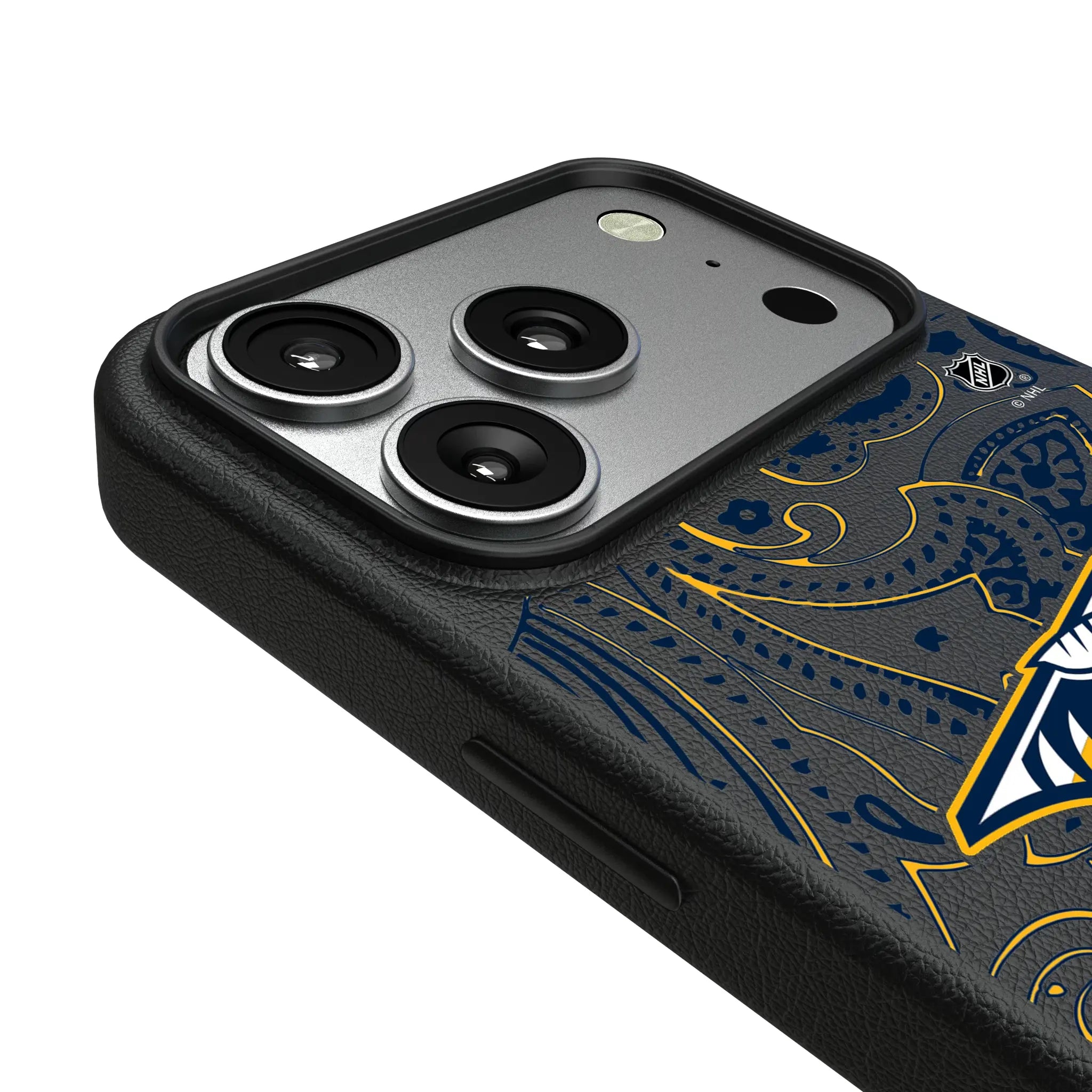 Nashville Predators Paisley MagSafe Compatible Phone Case for Apple iPhone