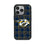 Nashville Predators Plaid MagSafe Compatible Phone Case for Apple iPhone