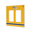 Nashville Predators Stripe Hidden-Screw Light Switch Plate