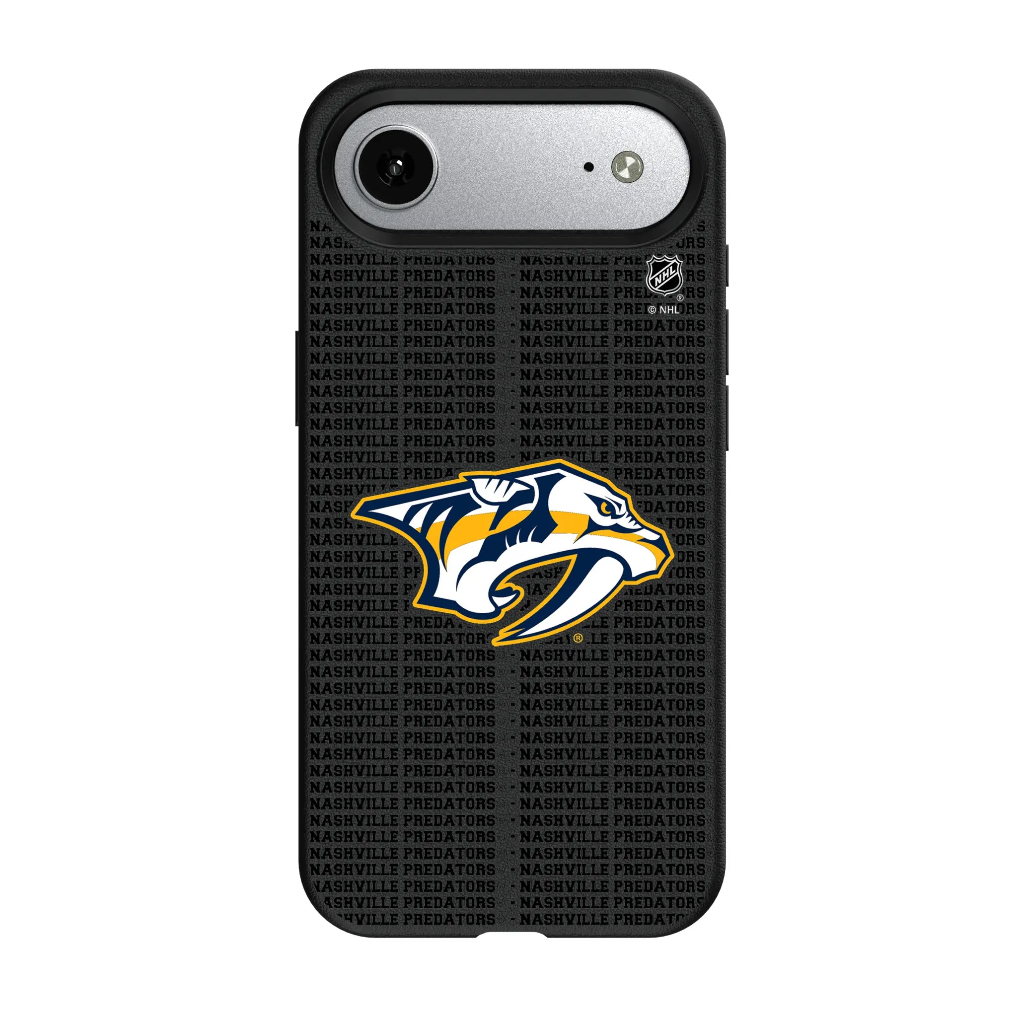 Nashville Predators Text Backdrop MagSafe Compatible Phone Case for Apple iPhone