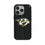 Nashville Predators Text Backdrop MagSafe Compatible Phone Case for Apple iPhone