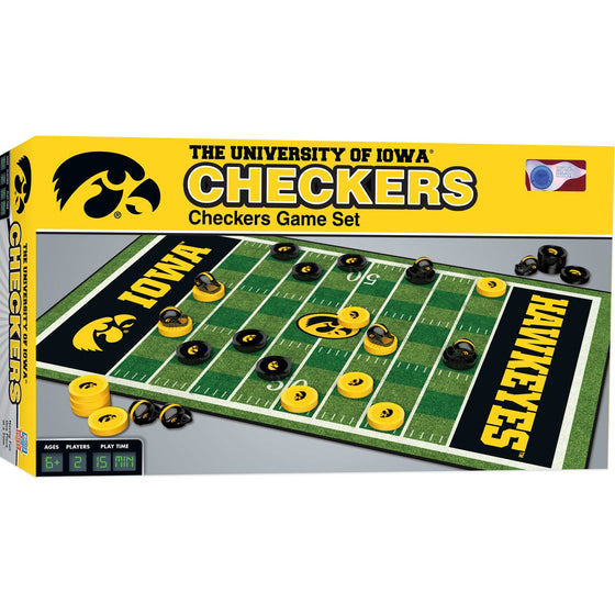 Iowa Hawkeyes Checkers - 757 Sports Collectibles