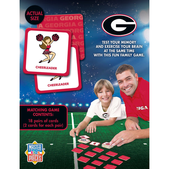 Georgia Bulldogs Matching Game - 757 Sports Collectibles