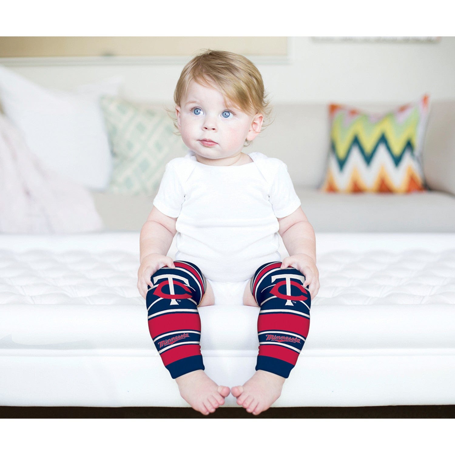 Minnesota Twins Baby Leg Warmers - Cute & Cozy Team Spirit - Sports Gifts, Sports Memorabilia, Sports Collectibles, Fan Shop