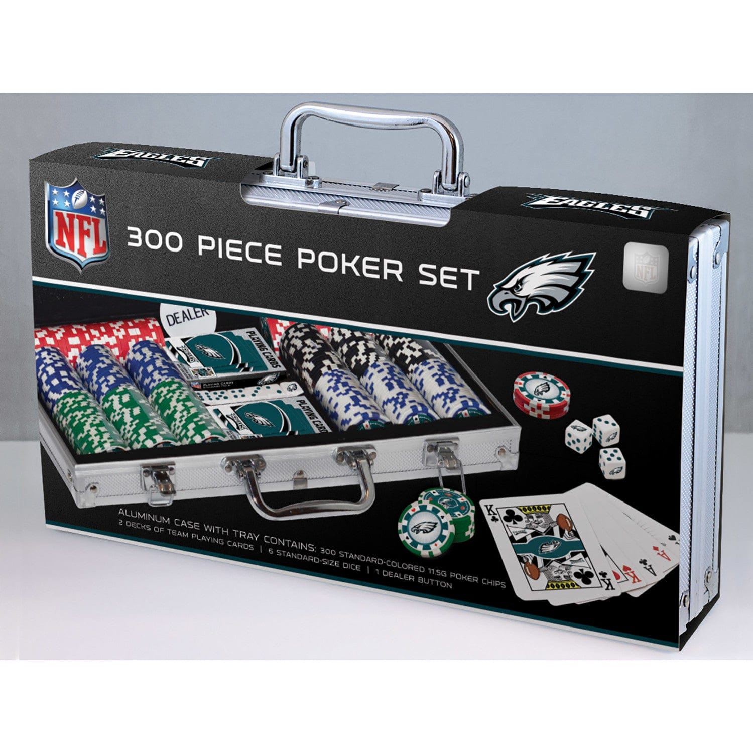 Philadelphia Eagles 300 Piece Poker Set: Ultimate Game Night Collection