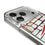 New England Patriots Brick Glitter Phone Case for Apple iPhone