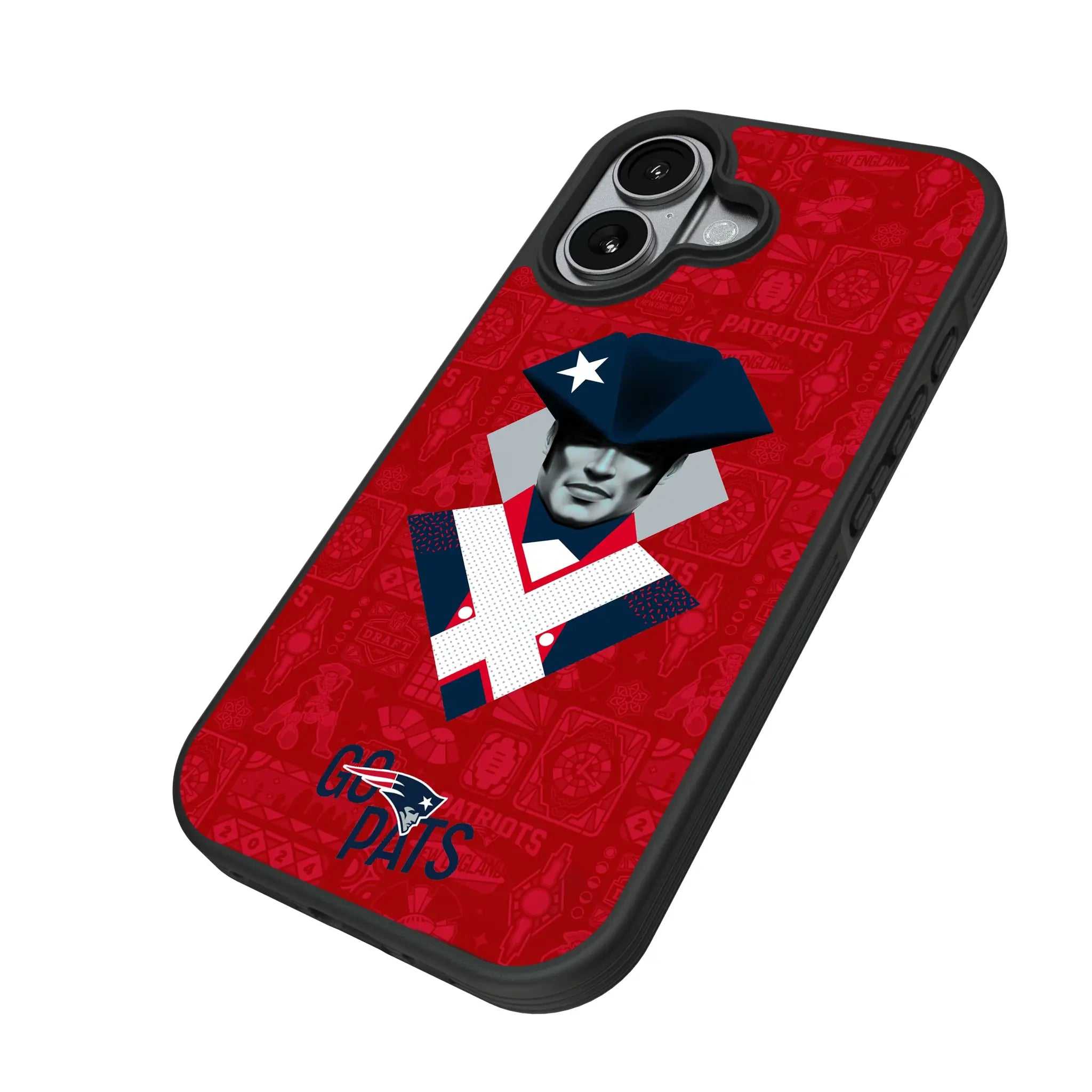 New England Patriots 2024 Illustrated Limited Edition Bump Phone Case