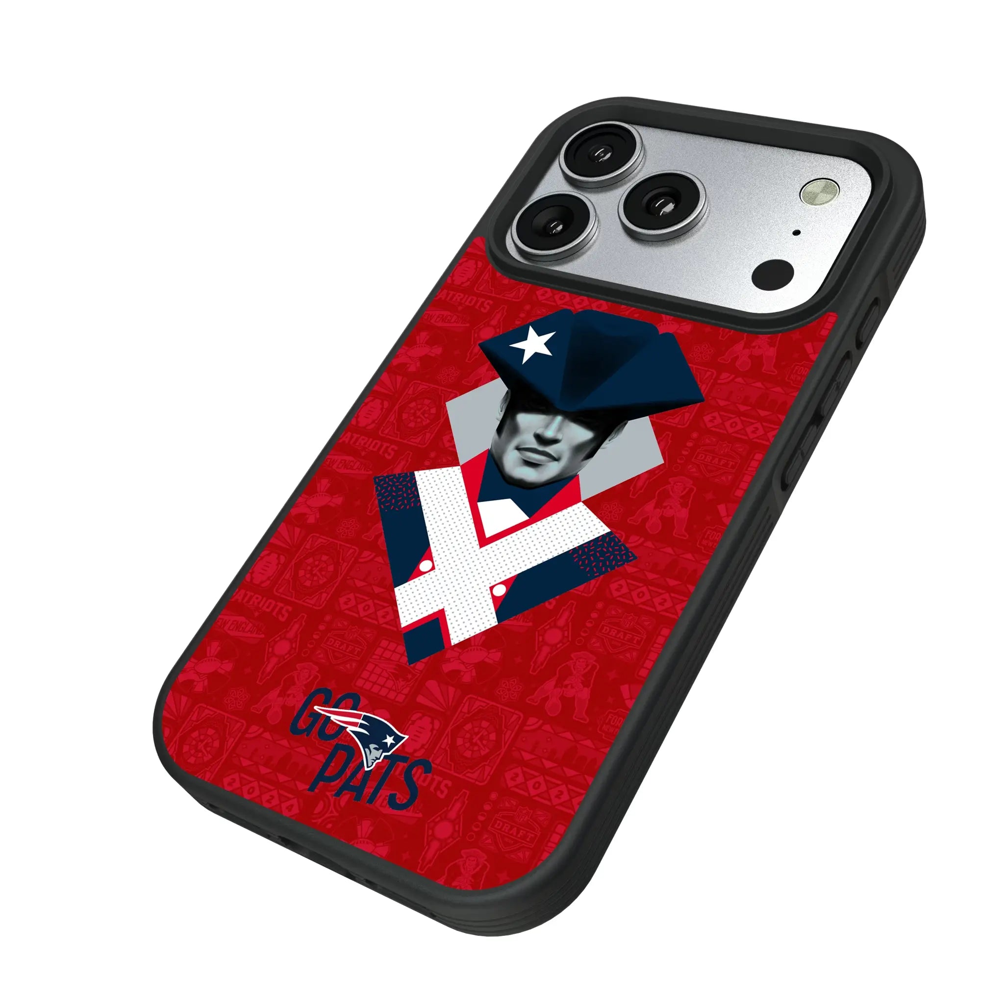 New England Patriots 2024 Illustrated Limited Edition Bump Phone Case