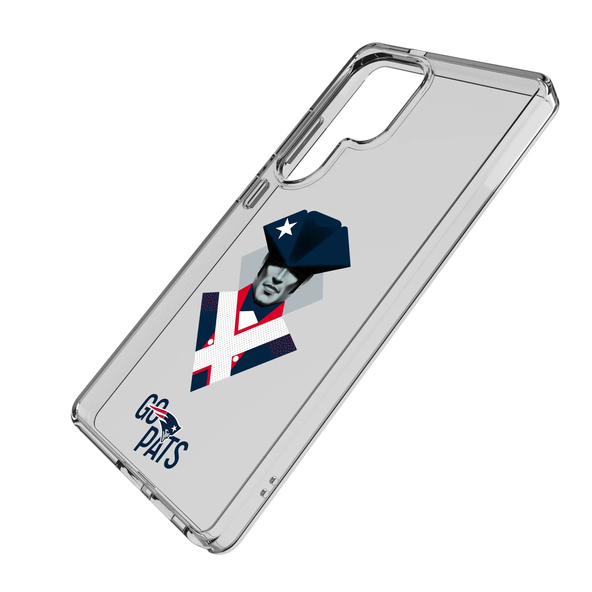 New England Patriots 2024 Edition Clear Phone Case for Samsung Galaxy