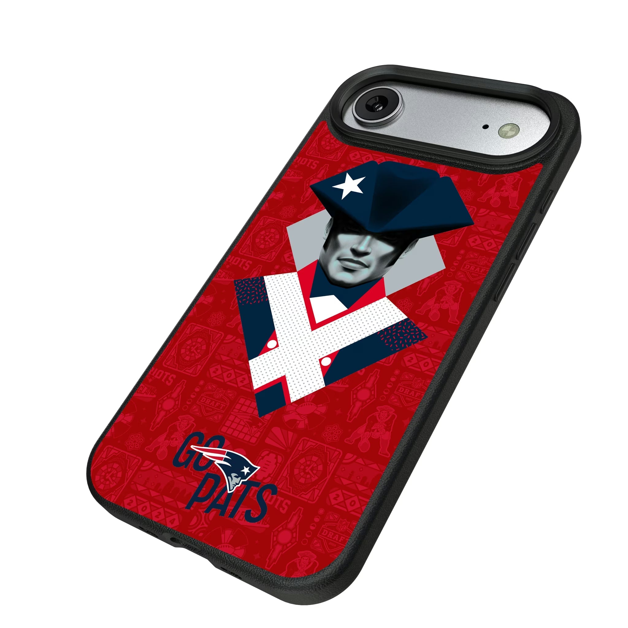 New England Patriots 2024 Illustrated Limited Edition Magnetic Phone Case - Sports Gifts, Sports Memorabilia, Sports Collectibles, Fan Shop