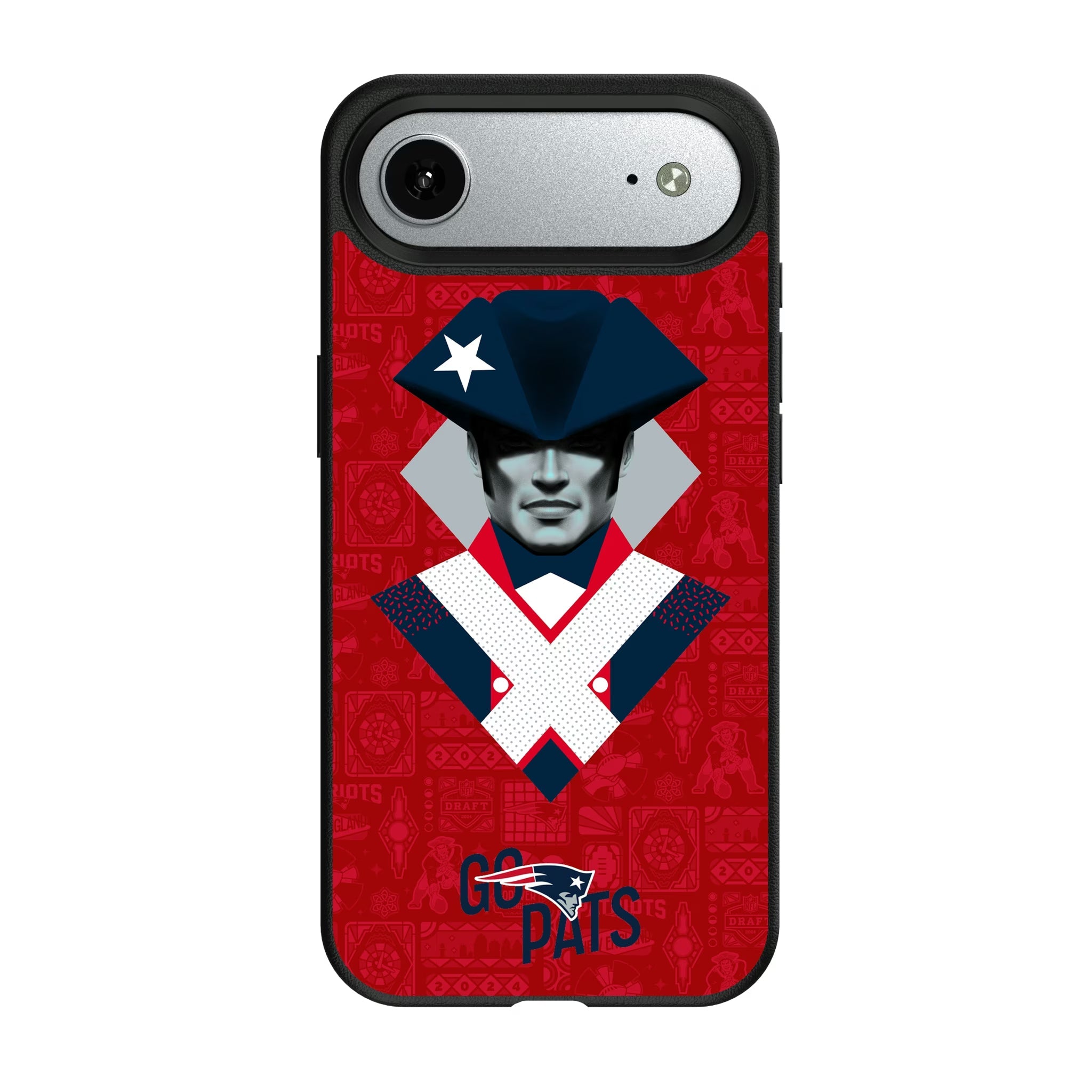 New England Patriots 2024 Illustrated Limited Edition Magnetic Phone Case - Sports Gifts, Sports Memorabilia, Sports Collectibles, Fan Shop