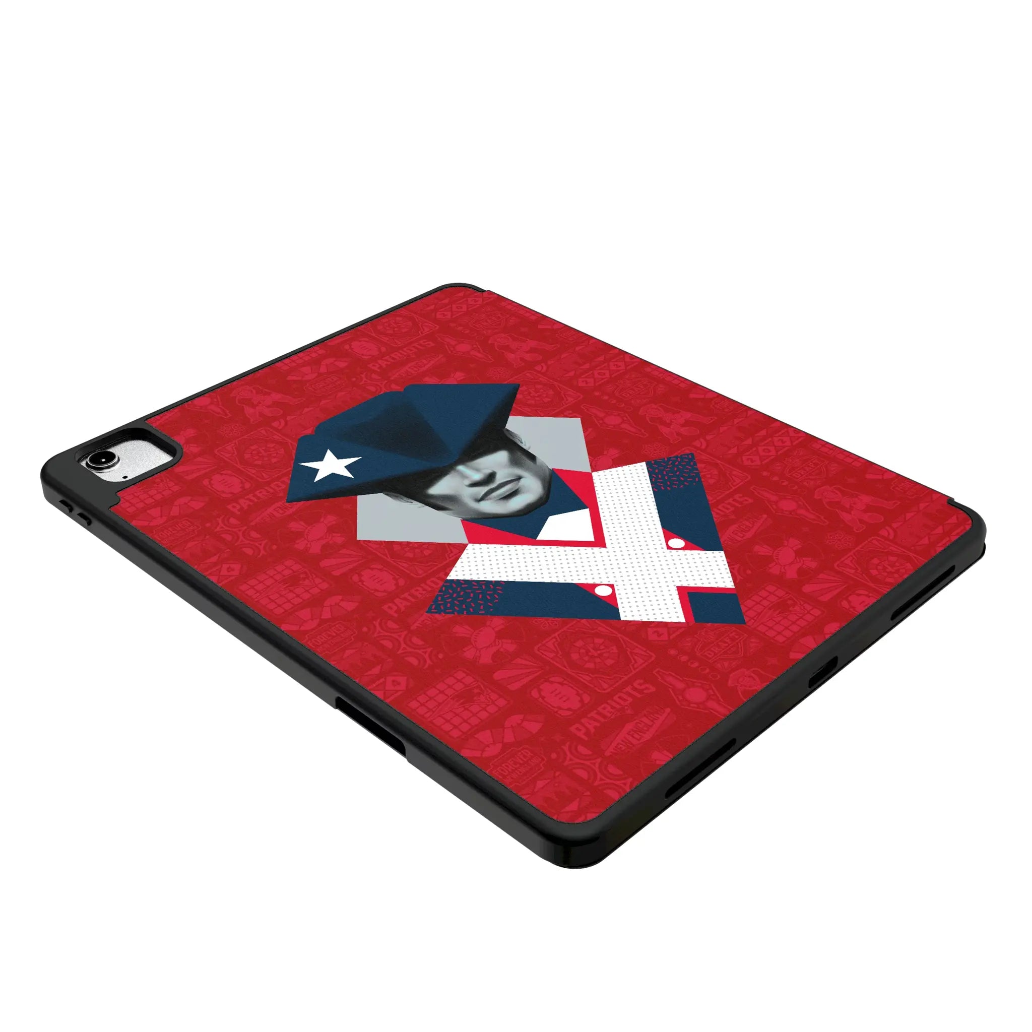 New England Patriots 2024 Illustrated Limited Edition Tablet Case for Apple iPad