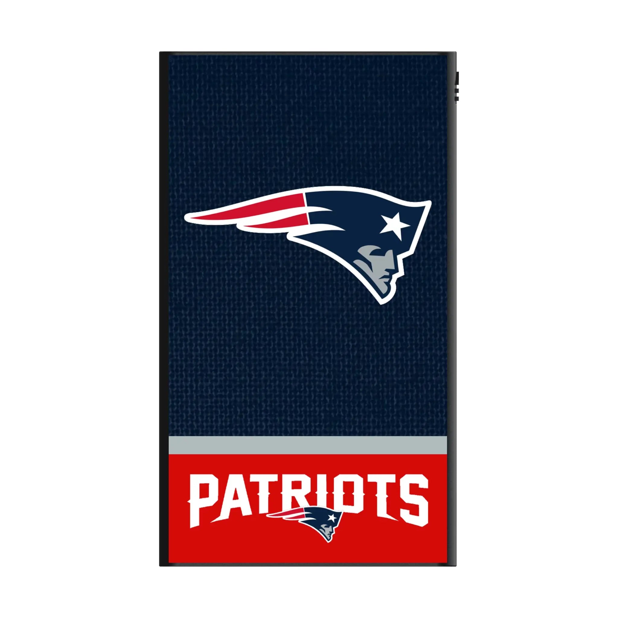New England Patriots Endzone Solid 5000mAh Flat Powerbank