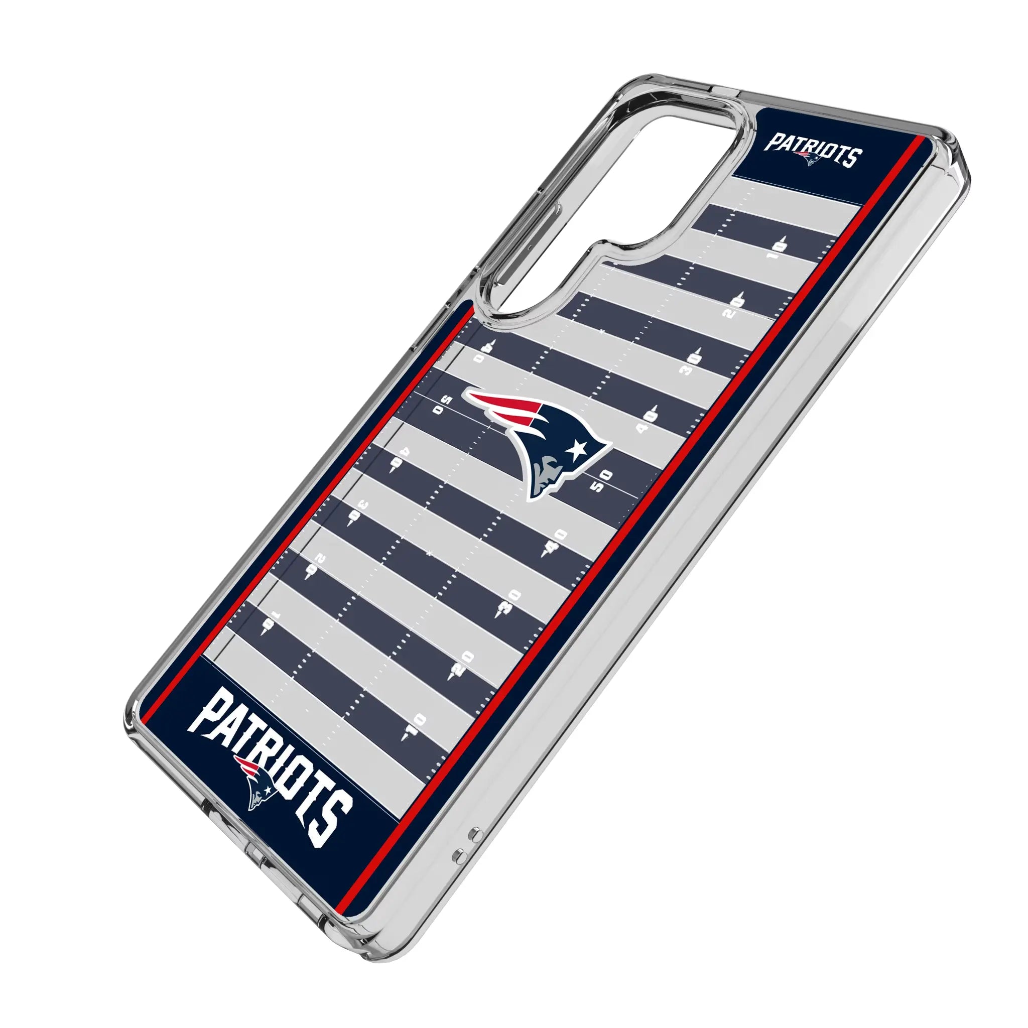 New England Patriots Field Clear Phone Case for Samsung Galaxy