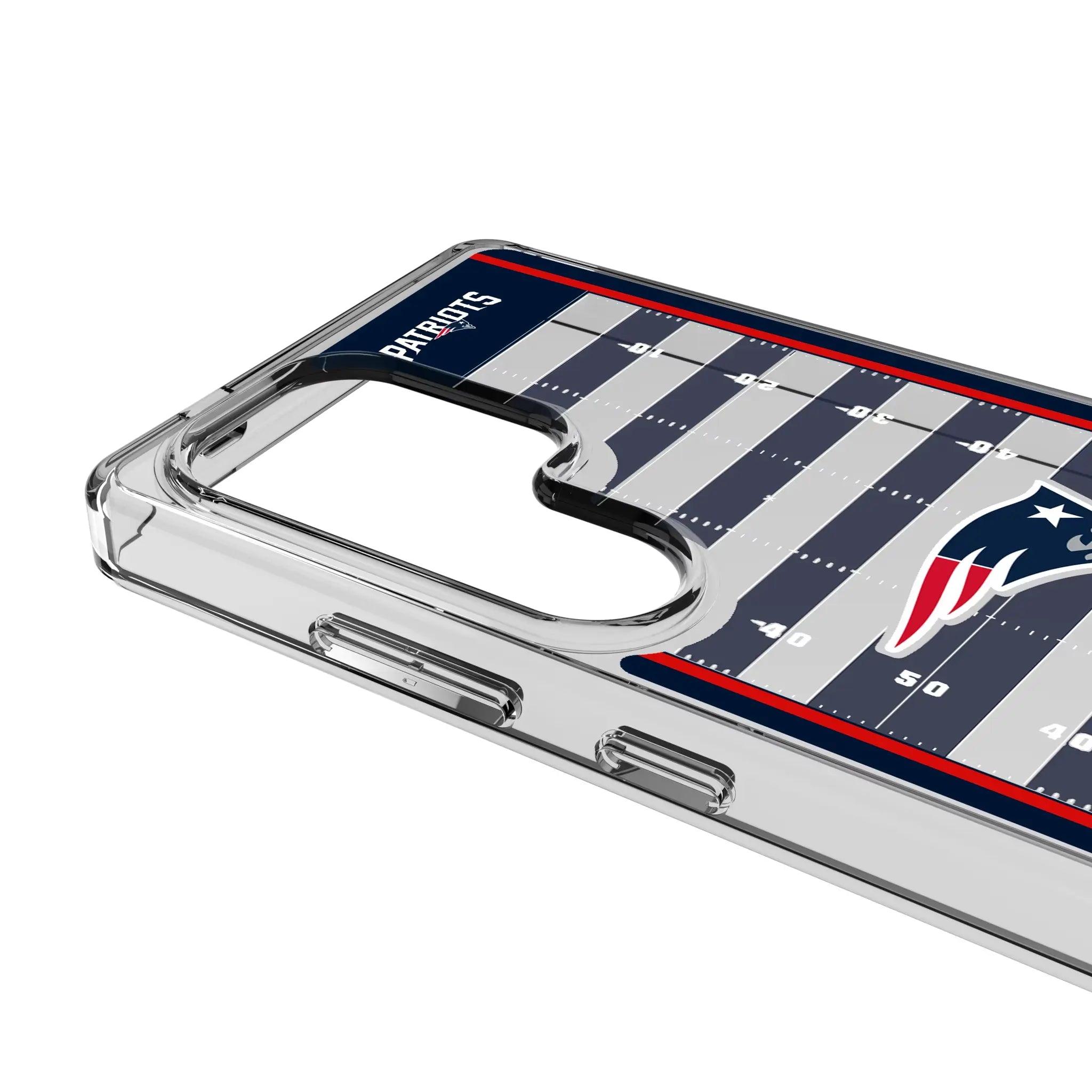 New England Patriots Field Clear Phone Case for Samsung Galaxy