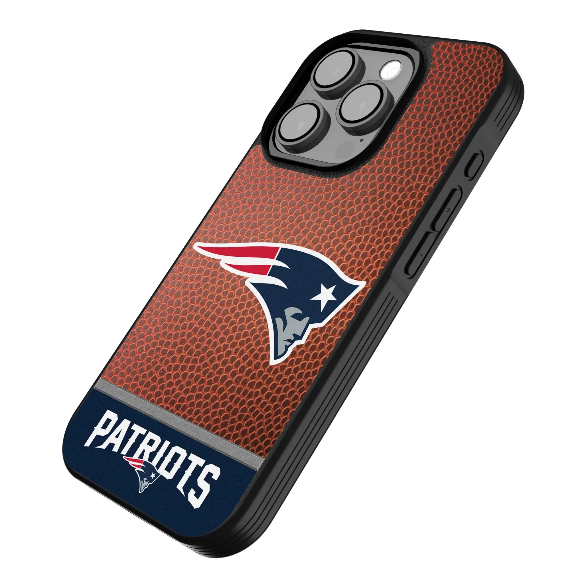 New England Patriots Football Wordmark Bump Phone Case