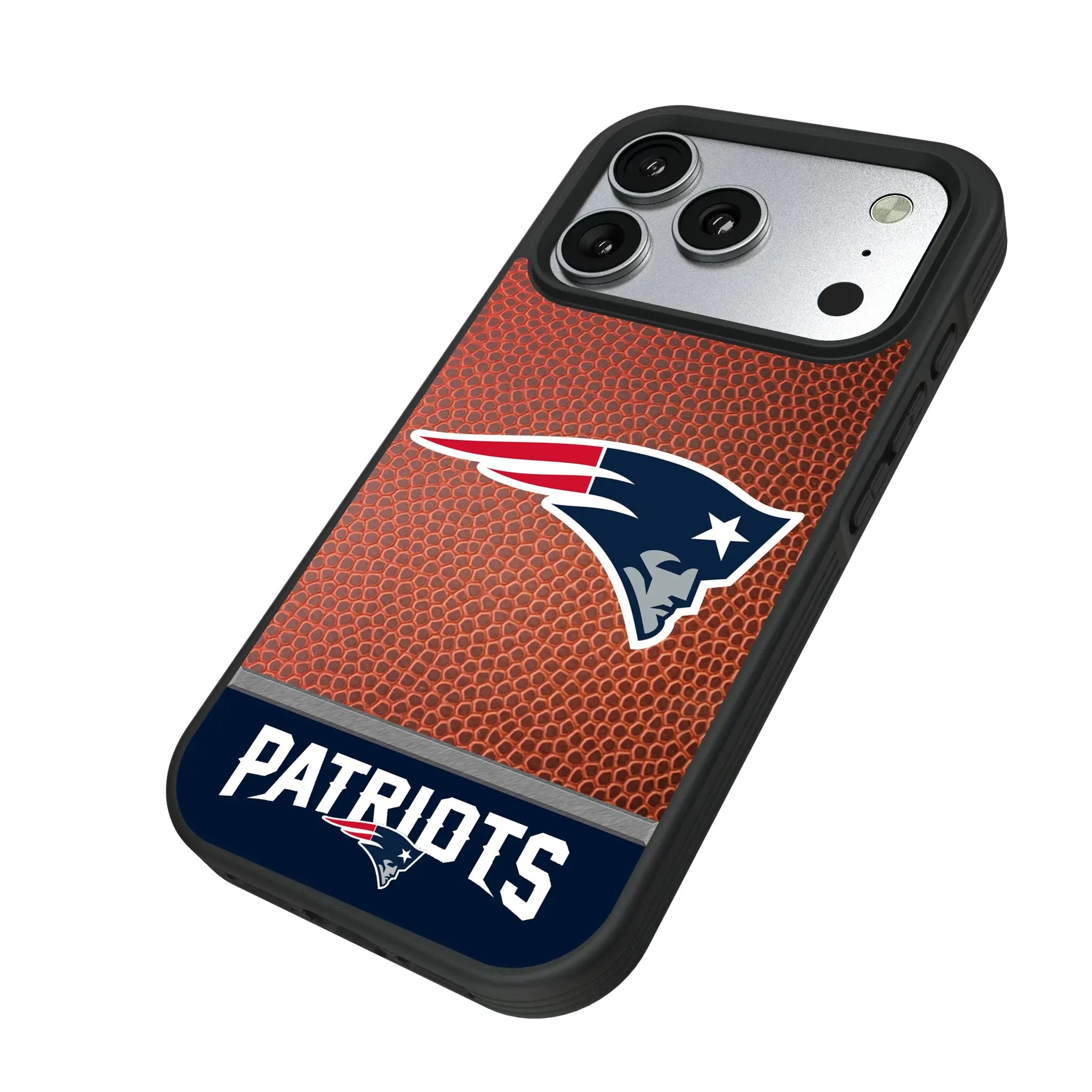 New England Patriots Football Wordmark Bump Phone Case