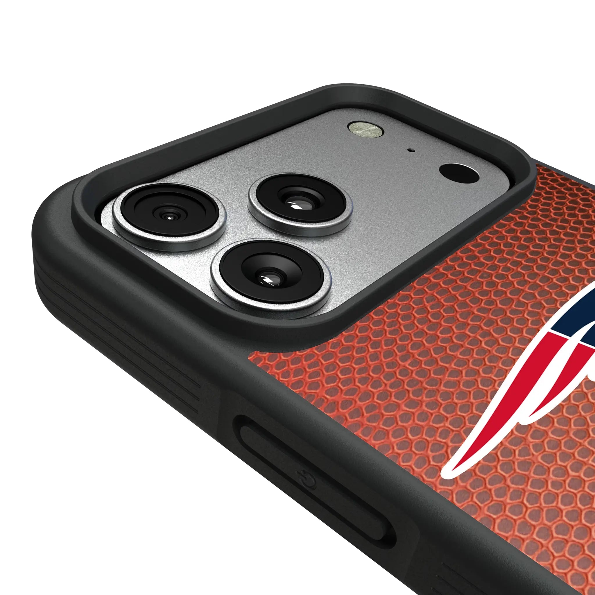 New England Patriots Football Wordmark Bump Phone Case