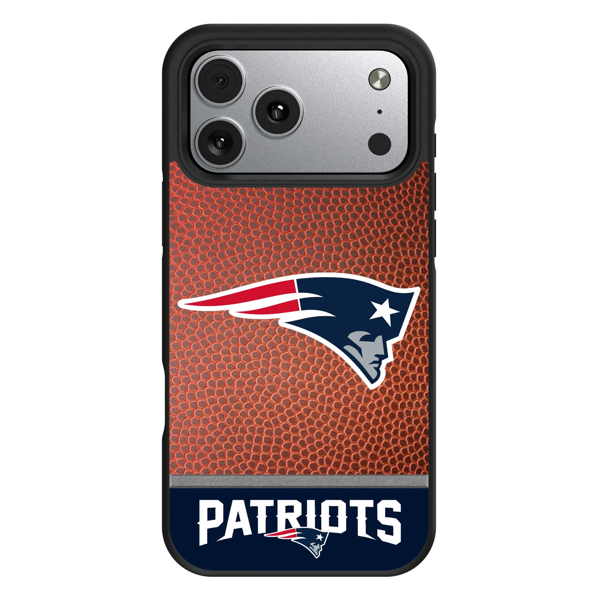 New England Patriots Football Wordmark Bump Phone Case