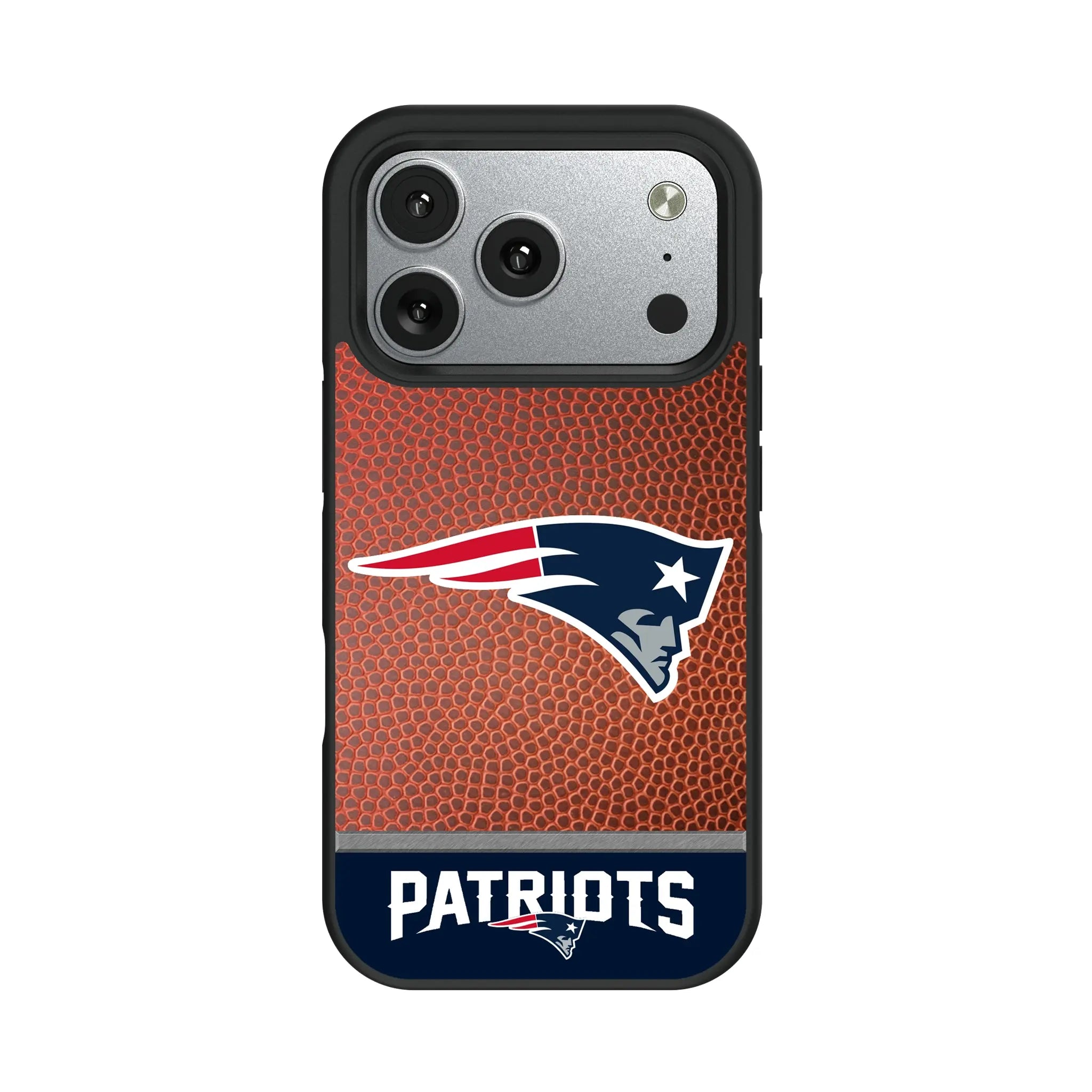 New England Patriots Football Wordmark Bump Phone Case
