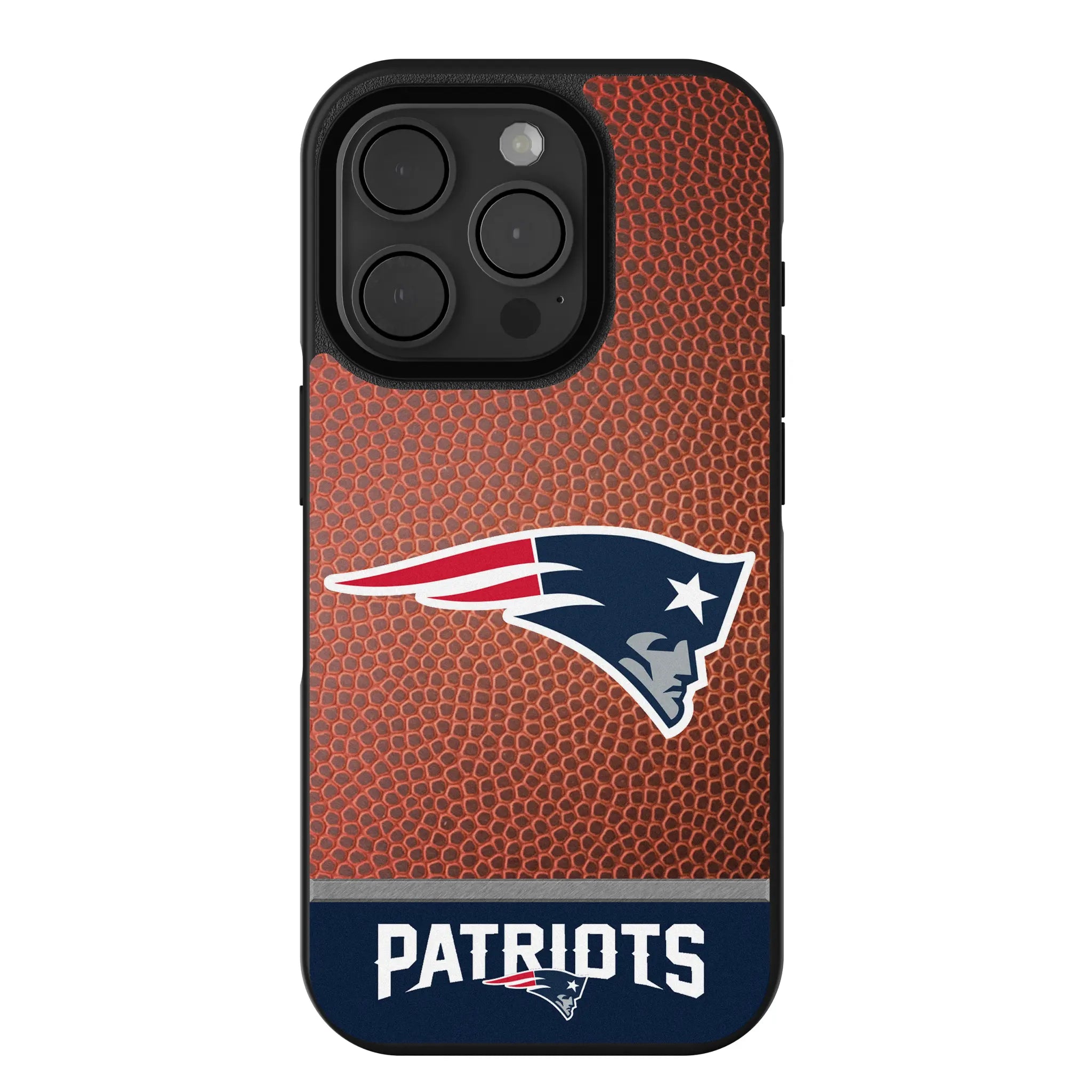 New England Patriots Football Wordmark Bump Phone Case
