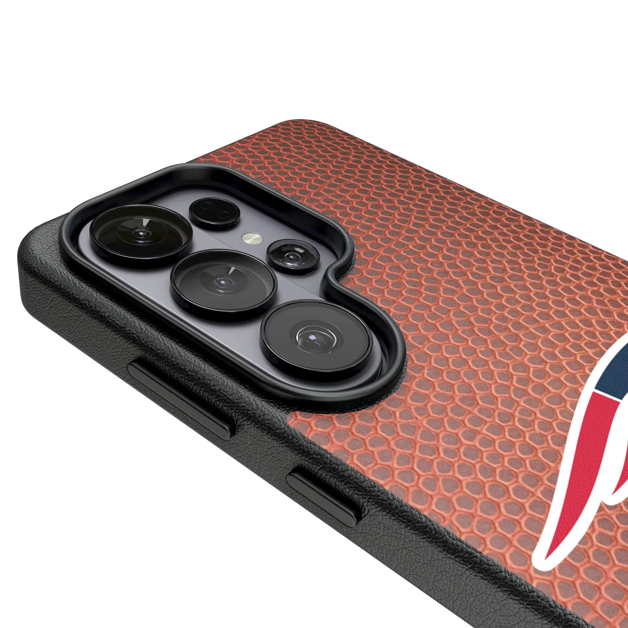 New England Patriots Football Wordmark MagSafe Compatible Phone Case for Samsung Galaxy
